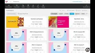 How to organize your presentations on the dashboard in Seidat