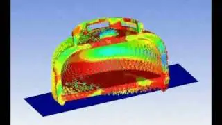 ANSYS Explicit Dynamics Solutions - Simulation Examples - Pressurized Drop Test
