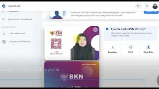 Cara Mendownload Kartu Virtual ASN dan PPPK di aplikasi MySAPK