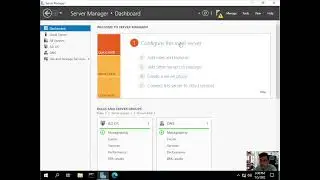 Install Active Directory and DNS on Windows Server 2019