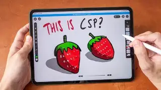 Simple Mode UI from Clip Studio Paint (on OnePlus Pad)