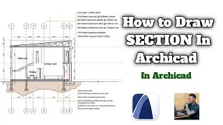 How to draw complete SECTION in Archicad