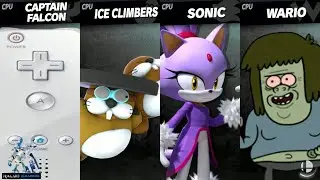 Wiimote vs Rocky & Monty vs Blaze vs Muscle Man