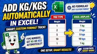 💫 Master Custom Cell Formatting in Microsoft Excel | Step-by-Step Tutorial
