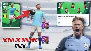 Trick To Get Kevin de Bruyne From POTW Worldwide | Pes 2021 Mobile