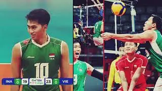 Indonesia Vs Vietnam 3-2 | Timnas Voli Putra