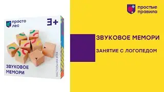 Настольная игра «Звуковое мемори». Занятие с логопедом.