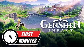 How GORGEOUS is Genshin Impact? First 20 Minutes of Gameplay (PS4)