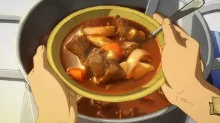 All cooking and eating scenes 12🍖|| Campfire Cooking in Another World with My Absurd Skill || S1E12