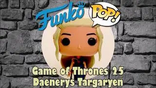 Game of Thrones Daenerys Targaryen in Blue Dress Funko Pop unboxing (Game of Thrones 25)