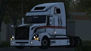 Обзор мода: VOLVO VNL 670 для Euro Truck Simulator 2 (v1.49.x)