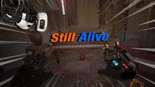 Still Alive (Portal) played on the Half Life Alyx Piano