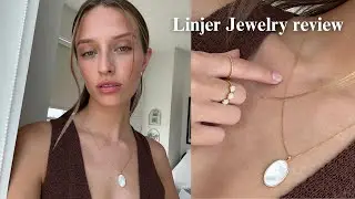 Linjer Gold Jewelry haul/review!