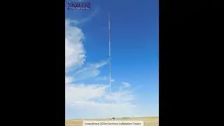 Sentrex 203m Completed Validation Tower Drone Video