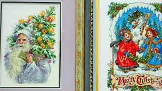 29 новогодних дизайнов вышитых с 2010 по 2021 год.