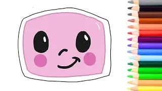 Cocomelon Face Drawing | @Kobina Toy Art ☆