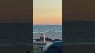 Coast Guard Heli Flying Close to Boat