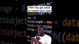 When you get asked to explain your code😂 #softwarememes #memes #developerlife #developer #stormzy