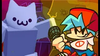 🐈 Белый кот Vs FNF 🎤