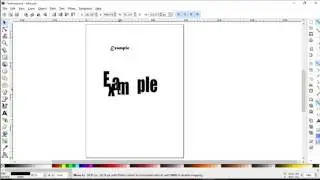 Using Text, Changing Fonts, and Welding Text - Inkscape Classroom