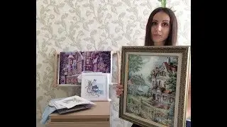 Вышивка крестом. Текущие процессы августа