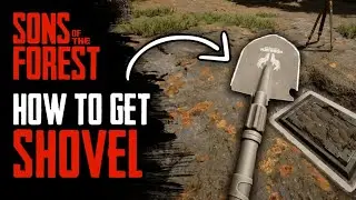 Sons of the Forest - Shovel LOCATION (Keyitem) No fight speedrun!