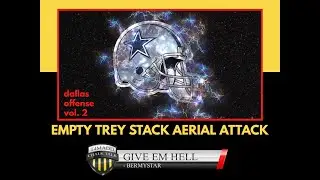 Madden 22 BEST Offense Part 2!  Cowboys Empty Trey Stack! Unstoppable Setups! Bomb Every Coverage!
