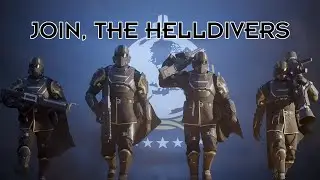 Join, The Helldivers! (Helldivers 2 gameplay mini cinematic)