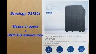 Synology NAS DS720+   Messa in opera e Digitus cabinet tour