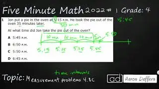 4th Grade STAAR Practice Measurement Problems (4.8C - #9)