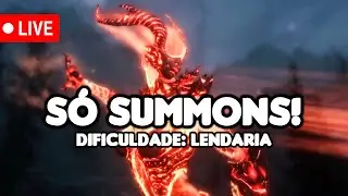 SKYRIM SÓ USANDO SUMMONS! Dificuldade lendária - Parte Final [PC]