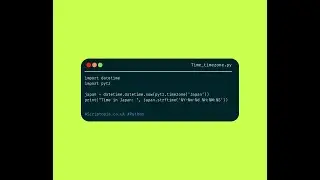 Python pytz - Get current time in different time zone