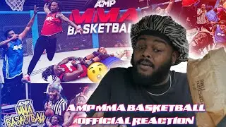 AMP MMA BASKETBALL OFFICIAL REACTION! *IT GOT REAL PHYSICAL! 🏀🥊* | ECN.
