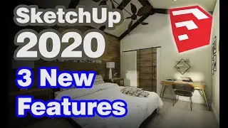 SketchUp 2020 New Features - Top 3 New Tools