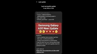 Samsung Galaxy A30 New Update (part-1) 🧐🧐💥💥💥🧐 | After Android 10 & | One UI 2.0 Update & More