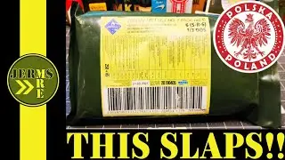 This SLAPS!!! 2019 Polish Individual Ration Pack Menu 6 Cabbage Stew with Sausage MRE Review