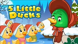 Five Little Ducks | Kids Songs | Nursery Rhymes