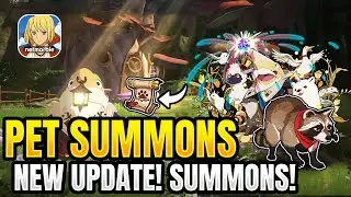 NEW PET UPDATE! Pet Summons! WE GOT A 4 STAR PET!✨ 【Ni no Kuni: Cross Worlds】