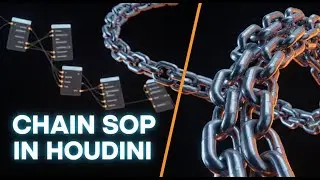 Master Chain SOP in Houdini | Copy Geometry Along Curves Like a Pro