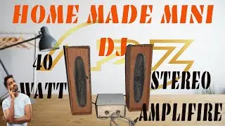 How to make mini Dj amplifier at home (Part-1)  power amplifier #amplifier #electronic #A2Z