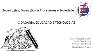 TFPS - Cidadania, Educação e Tecnologias