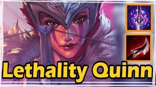 OP 1-Shot Lethality Build - Quinn Main vs Gankplank - League of Legends