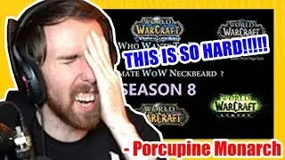 Asmongold Reacts To TEST YOUR KNOWLEDGE! The Ultimate WoW Neckbeard Quiz - Porcupine Monarch