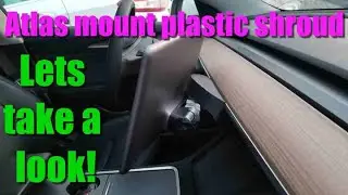 Tesla screen mount plastic cover!