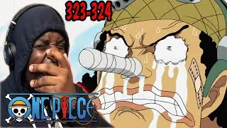 USSOP APOLOGIZES!!! | One Piece Episodes 323-324 REACTION!!!!