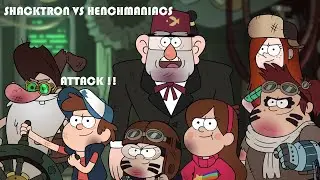 Gravity Falls - Shacktron vs Bill Cipher