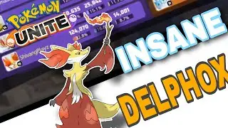 100k + Damage  Delphox In PokémonUnite. #pokemonunite