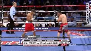 Jean Torres Vs Jonathan Guzman SPA - SOLO BOXEO 08-15-2015