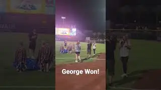 George plays musical chairs at LV AVIATORS!
