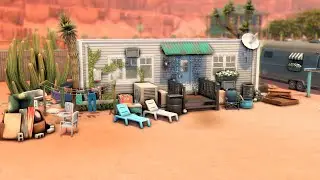 Trailer Home 🏠 - Sims 4 Speedbuild (No CC)